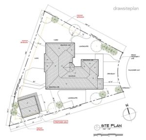 Proposed site plan - DrawSitePlan - Get Your Site Plan Here